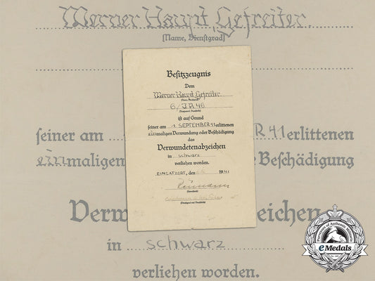a_black_grade_wound_badge_award_document_to_the30_th_infantry_division_aa_9046