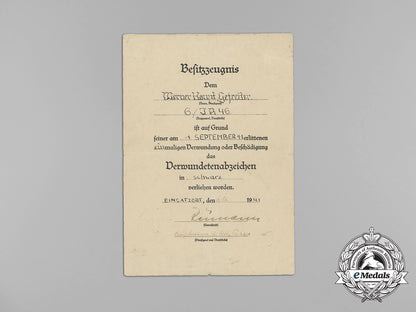 a_black_grade_wound_badge_award_document_to_the30_th_infantry_division_aa_9047