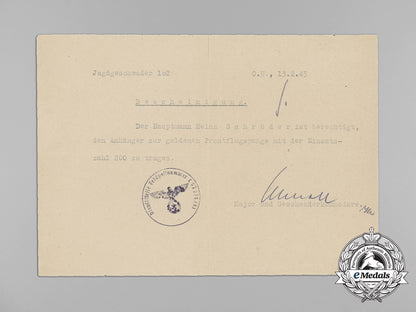 germany,_luftwaffe._a_gold_grade_squadron_clasp_with200_hanger_document_to_captain_heinz_schröder_aa_9050_1_1
