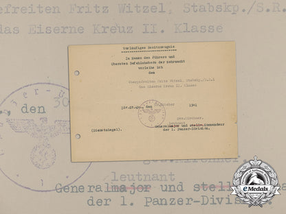 an_iron_cross2_nd_class_preliminary_document_to_the1_st_panzer_division_aa_9108_1