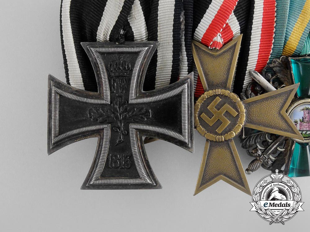 a_fine_first_war_iron_cross&_order_of_the_zähringer_lion_medal_bar_aa_9149