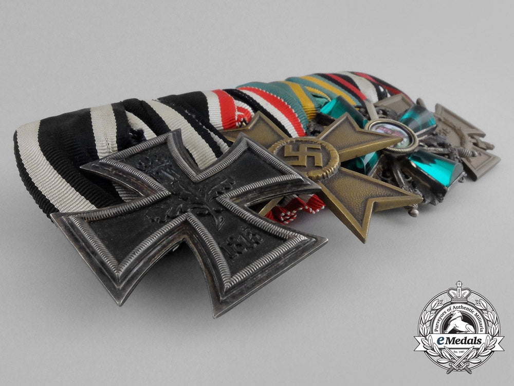 a_fine_first_war_iron_cross&_order_of_the_zähringer_lion_medal_bar_aa_9152
