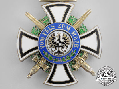 a_prussian_house_order_of_hohenzollern;_knight’s_cross_with_swords_by_wagner_aa_9224