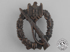A Mint Bronze Grade Infantry Assault Badge By Rudolf Souval