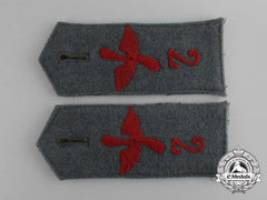 Germany, Imperial. A Pair Of Prussian Flyer Reserve Division Nr. 2 Shoulder Straps