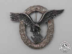 A Fine Early Quality Manufacture Luftwaffe Pilot’s Badge By C. E. Juncker Of Berlin