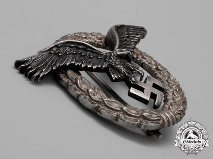 a_fine_early_quality_manufacture_luftwaffe_pilot’s_badge_by_c._e._juncker_of_berlin_aa_9402