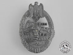 A Second War German Silver Grade Tank Badge