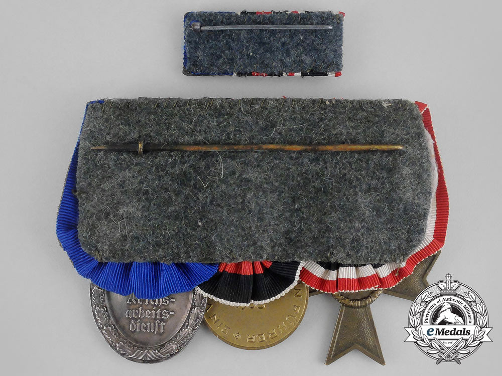 a_parade_mounted_second_war_german_medal_bar_of_three_medals,_awards,_and_decorations_aa_9633
