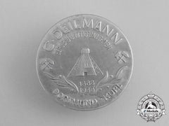 A 1938 40-Year Anniversary Of The C. Deilmann Mining Company Badge