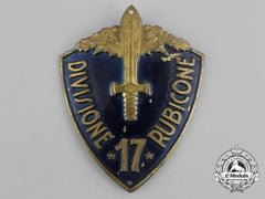 An Italian 17Th Infantry Division Rubicone  Sleeve Shield
