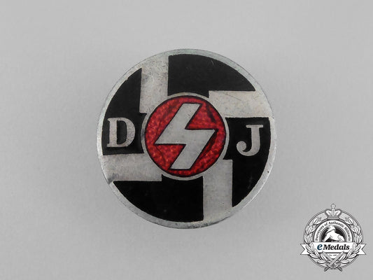 a_dj(_german_youths)_membership_badge_by_fritz_zimmermann_aa_9968