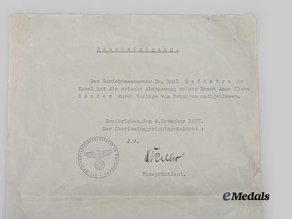 germany,_third_reich._a1936_edition_of_handbuch_der_judenfrage,_with_ancestry_affirmation_e_medals__m0320-15_7