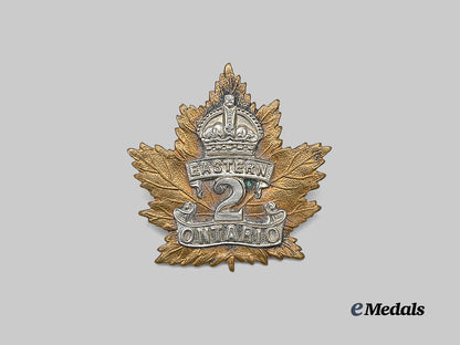canada,_c_e_f._a2nd_infantry_battalion"_eastern_ontario_regiment"_cap_badge_e_medals__c7538_2