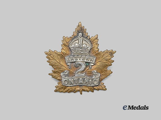 canada,_c_e_f._a2nd_infantry_battalion"_eastern_ontario_regiment"_cap_badge_e_medals__c7538_2