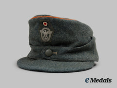 Germany, Ordnungspolizei. A Gendarmerie Em/Nco’s Single-Button M43 Field Cap