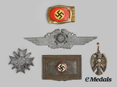 Germany, Third Reich. A Mixed Lot Of Badges And Insignia