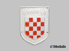 Croatia, Independent State. An Italian-Croatian Legion Badge