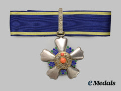 China, Republic. A Russian-Made Order Of The Double Dragon, Ii Class, Grade Two Neck Badge,  C.1900
