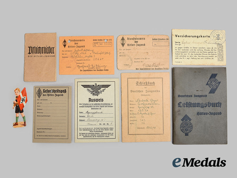 germany,_hj._a_mixed_lot_of_identity_documents_and_paper_items_ai1_1147