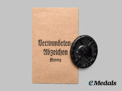 Germany, Wehrmacht. A Black Grade Wound Badge, By Carl Wild