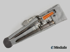 Germany, Heer. An Officer’s Dress Dagger, With Bag, By Weyersberg, Kirschbaum & Cie