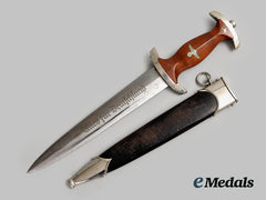 Germany, Nskk. A Model 1933 Service Dagger, Transitional Example, By Gebrüder Gräfrath