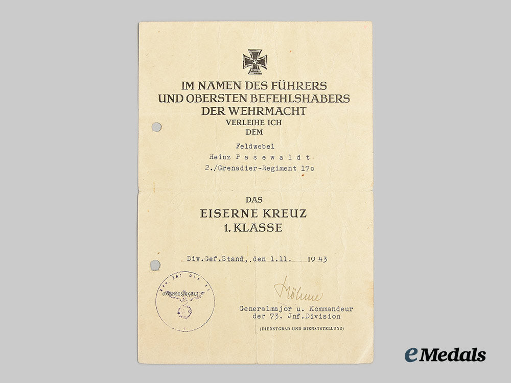 germany,_heer._a_lot_of_award_documents_to_hauptfeldwebel_heinz_pasewaldt_ai1_2020