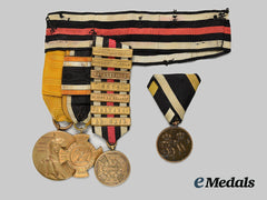 Germany, Imperial. A Lot Of Medals To A Combatant Of The German Wars Of Unification