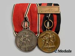Germany, Wehrmacht. A Medal Bar For Occupation Service