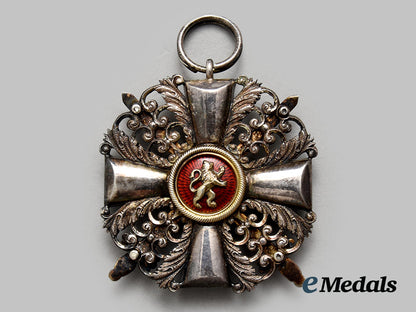 baden,_kingdom._an_order_of_the_zahringer_lion,_ii_class_knight_with_swords,_c.1914_ai1_2291-_1_