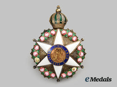 Brazil, Kingdom. An Order Of The Rose, Dignitary's Star, By Fayolle Pouteau