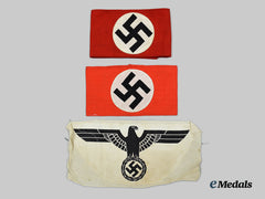 Germany, Third Reich. A Mixed Lot Of Uniform Insignia