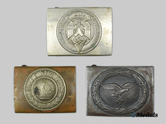 Germany, Third Reich. A Mixed Lot Of Belt Buckles