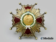 Spain, Kingdom. An Order Of Isabella The Catholic, I Class Grand Cross Star