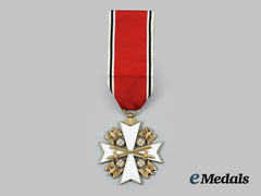 Germany, Third Reich. An Order Of The German Eagle, V Class Cross With Swords, By C.f. Zimmermann