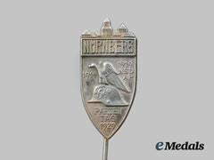 Germany, Nsdap. A Mint 1929 Nuremberg Rally Badge Stick Pin Miniature