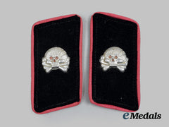 Germany, Heer. A Set Of Heer Panzer Personnel Collar Tabs