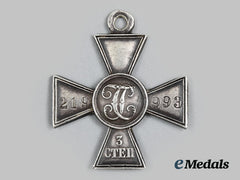 Russia, Imperial. A St. George Cross, Iii Class To Vlasov Timofey, 23Rd Siberian Regiment
