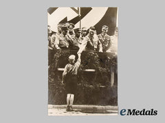 Germany, Third Reich. A Signed Ah Postcard