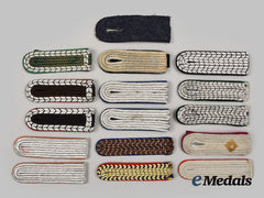 Germany, Third Reich. A Mixed Lot Of Shoulder Boards