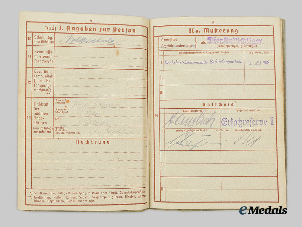 germany,_heer._a_wehrpaß_to_gefreiter_friedrich_hofacker,_eastern_front_kia_ai1_3426_1