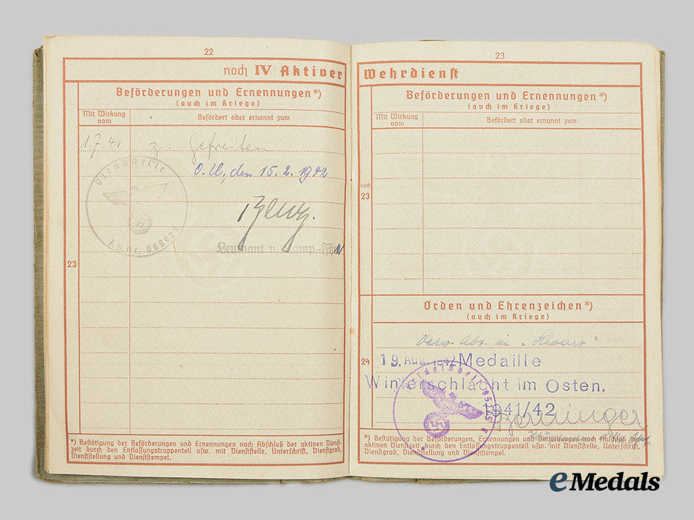 germany,_heer._a_wehrpaß_to_gefreiter_friedrich_hofacker,_eastern_front_kia_ai1_3435_1