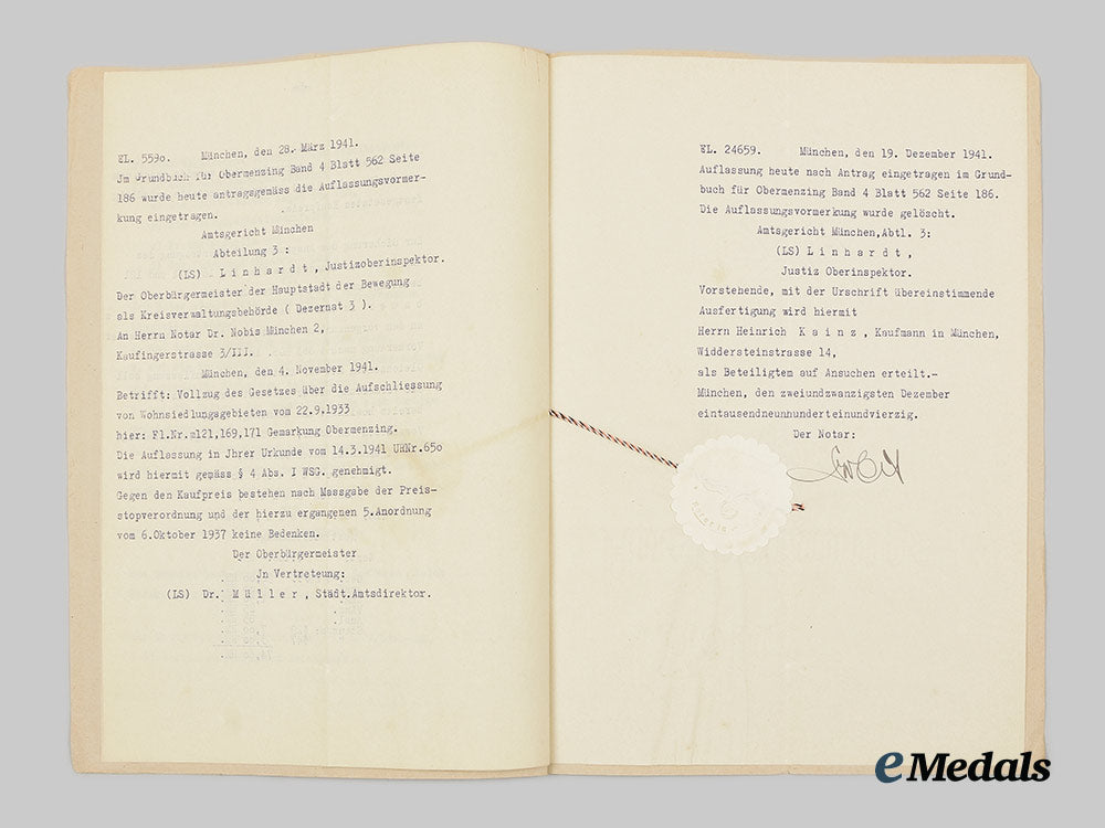 germany,_third_reich._a_mixed_lot_of_paperwork_to_heinrich_and_gustav_kainz,_deschler&_sohn_managers_ai1_3465_1_1_1