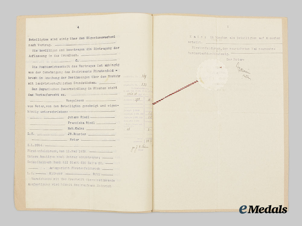 germany,_third_reich._a_mixed_lot_of_paperwork_to_heinrich_and_gustav_kainz,_deschler&_sohn_managers_ai1_3466_1_1_1