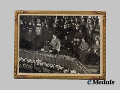 Germany, Third Reich. A Signed Ah Photo