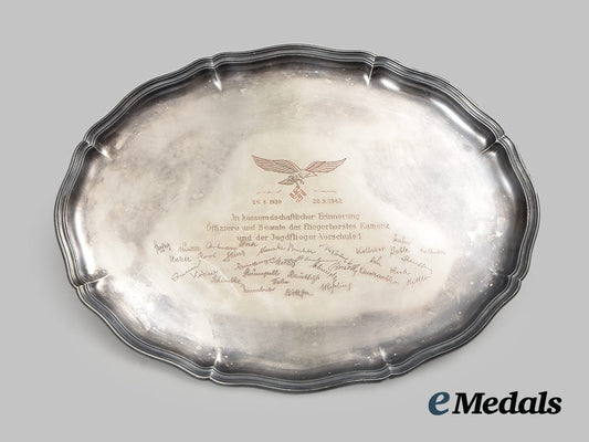 germany,_luftwaffe._a_jagdflieger-_vorschule1_kamenz_commemorative_tray,_by_wmf_ai1_3637