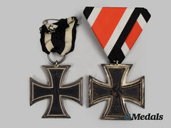 Germany, Third Reich. A Pair Of Ii Class Iron Crosses