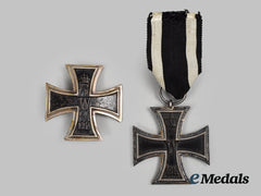 Germany, Imperial. A Pair Of 1914 Iron Cross, I And Ii Classes