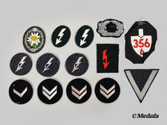 Germany, Third Reich. A Mixed Lot Of Uniform Insignia